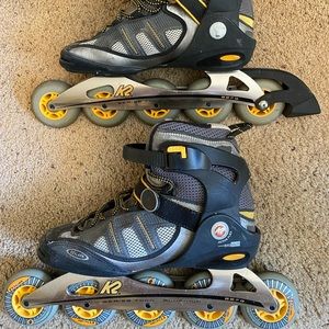 K2 inline skates 5 wheels